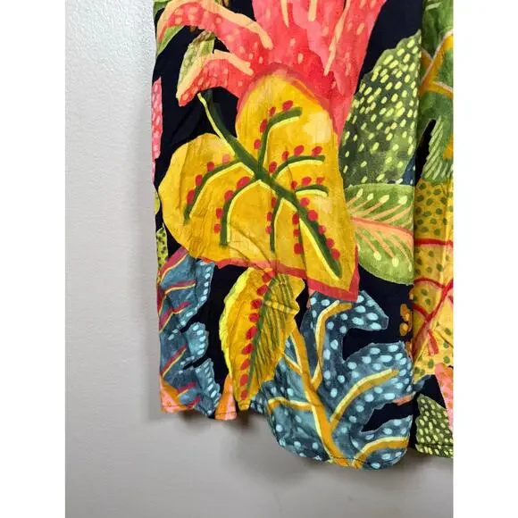 Vintage Farm Rio Tropical Mini Dress size L - Picture 5 of 10